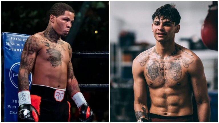 GERVONTA DAVIS MIAMI MEDIA WORKOUT VIDEOS & TANK & RYAN GARCIA TRADE WORDS ABOUT JUICING ALLEGATIONS