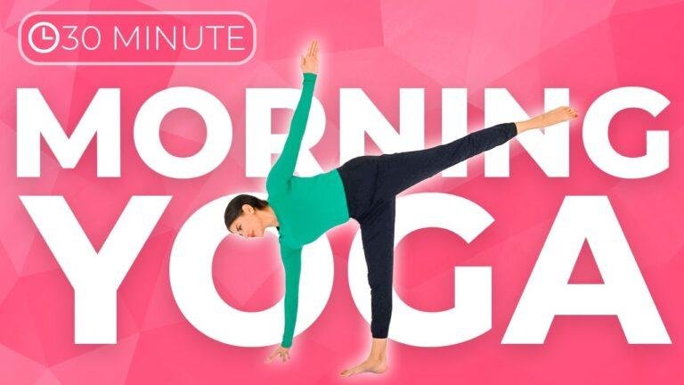 30 minute Full Body Morning Yoga Workout to STRENGTHEN & TONE