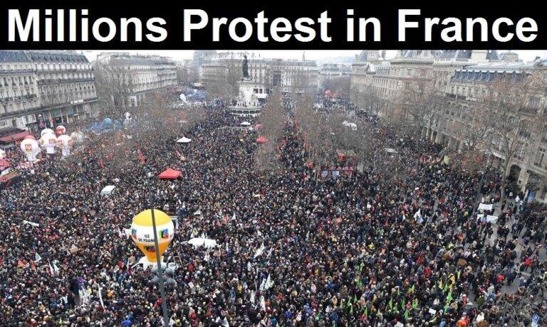 CENSORED: Millions of People Worldwide Take to the Streets to Protest Against Tyranny