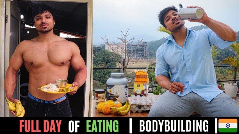 Full Day of Eating In College | Indian Bodybuilding Diet For Muscle Gain