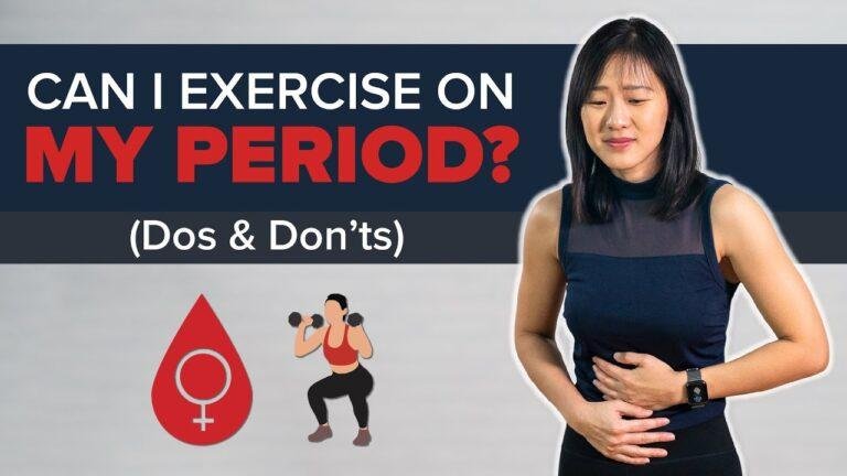 Can I Exercise on My Period?! (Dos & Don'ts) | Joanna Soh