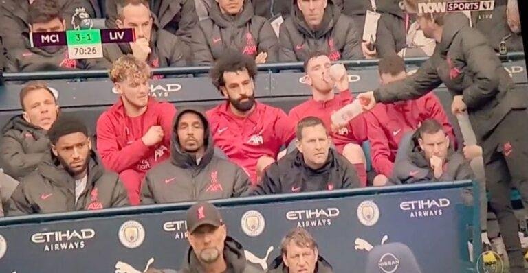 (Video) Salah handed a drink despite currently fasting due to Ramadan