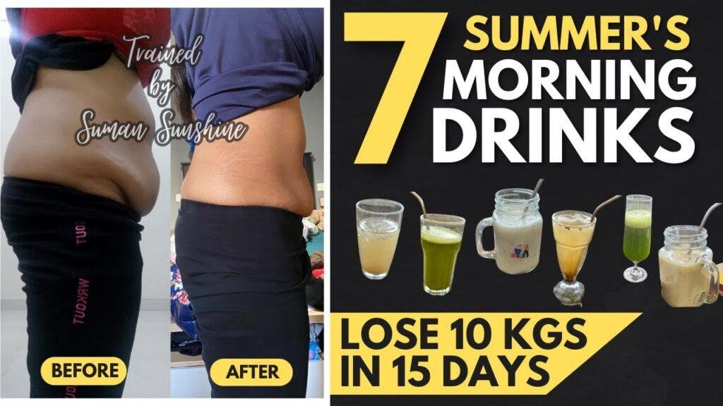 7 Morning Weight Loss Drink For Summer | Fat Cutter Drink | Lose Weight Fast In Hindi | Fat to Fab