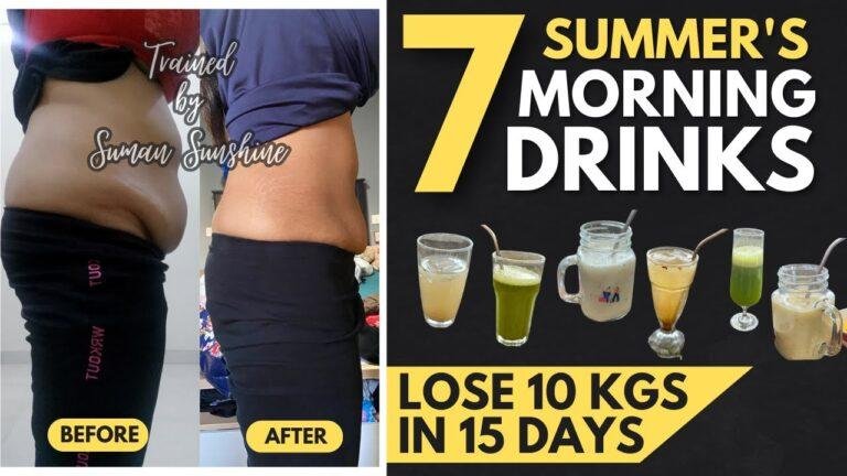 7 Morning Weight Loss Drink For Summer | Fat Cutter Drink | Lose Weight Fast In Hindi | Fat to Fab
