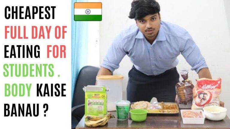 Full day of Eating | Indian Bodybuilding Diet For Muscle Gain