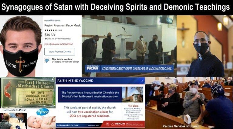 Christian Leaders Are Teaching Doctrines of Demons in Their Synagogues of Satan Called “Churches”