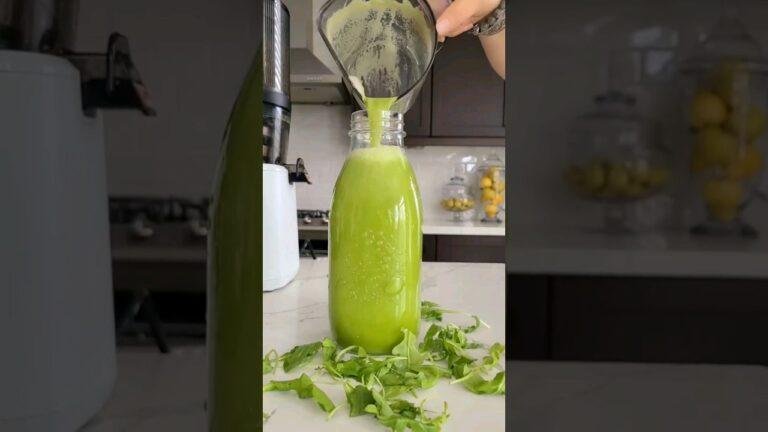 The Green Juice Detox! Uncover All The Benefits of Juicing Arugla #juicing #juicerecipe #immunity