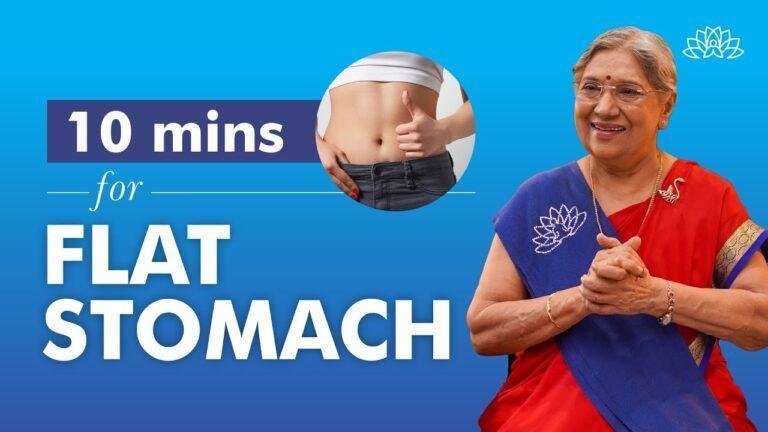Yoga for a Flat Stomach | Rapid Belly Fat Burn | Yoga for a Slim Waist | Weight Loss | Dr. Hansaji