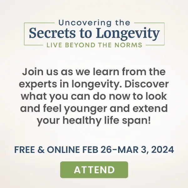 [New Summit] Learn What You Can Do To SLOW AGING | Holistic Health Online