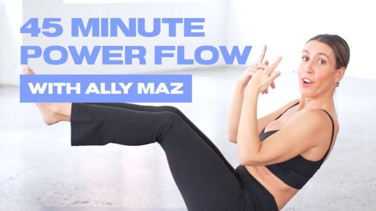 Power Yoga Flow All Levels with Ally Maz [45 minutes]